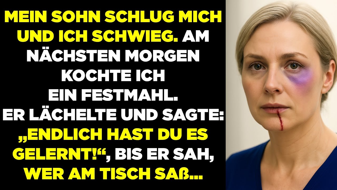 Mein Sohn schlug mich. Am nächsten Morgen servierte ich ihm Frühstück – und Gerechtigkeit.