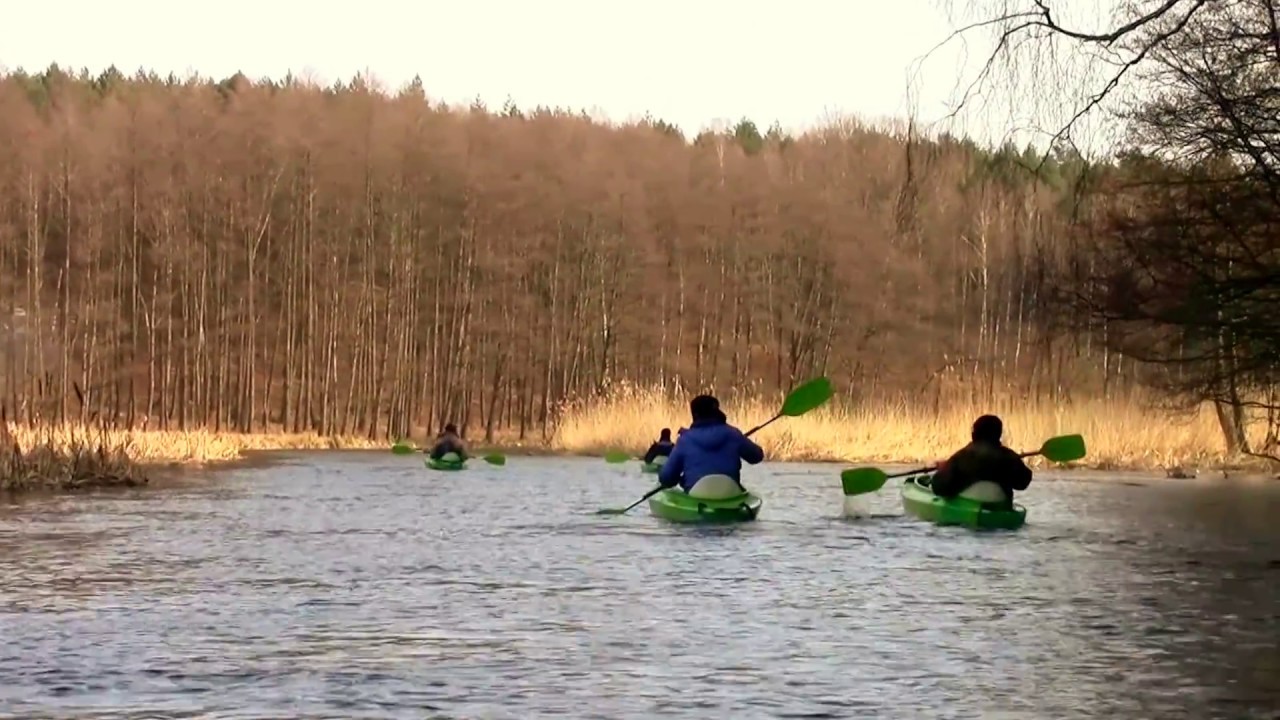 LUBIE kajaki DRAWA - spływ zimowy 2017