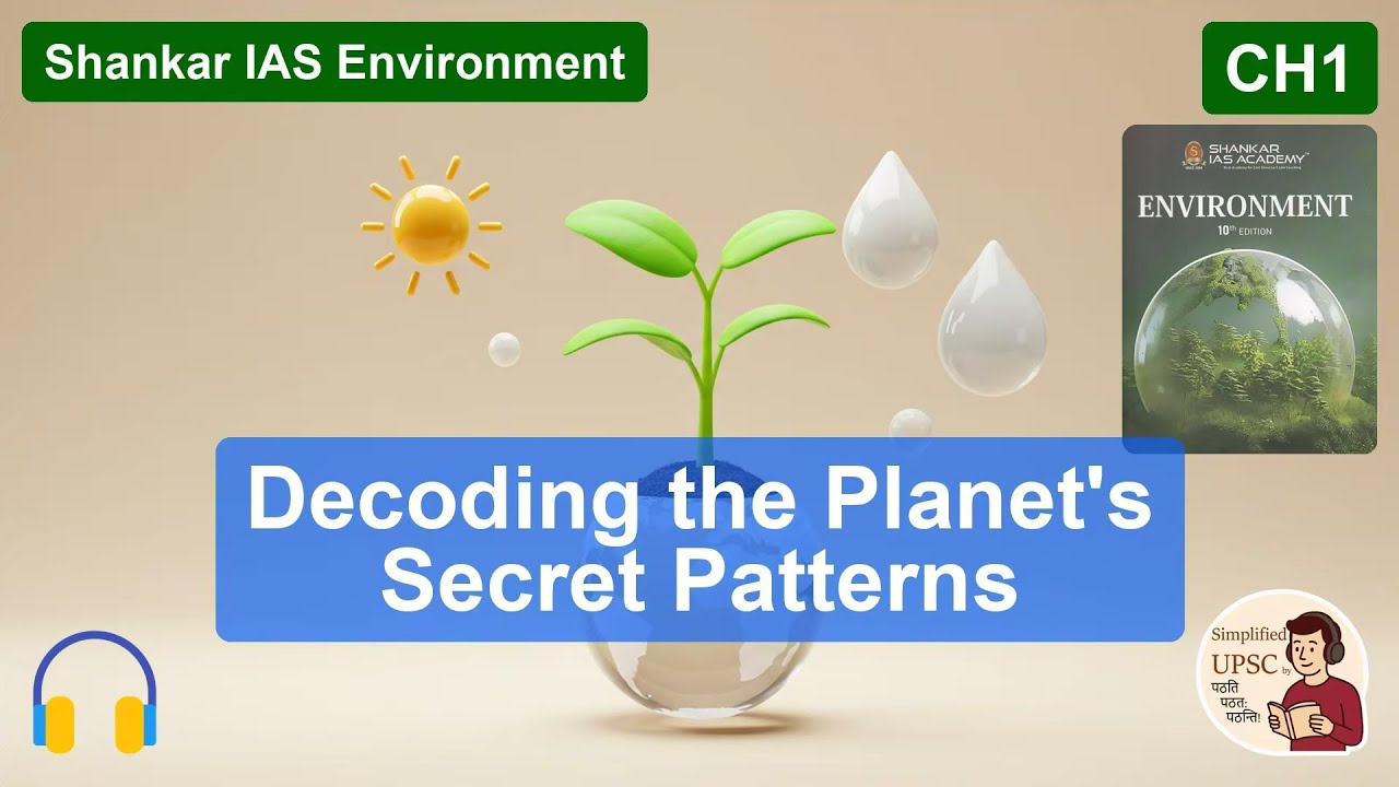 Shankar IAS Environment Ch1 | ENVIRONMENT & ECOLOGY | Pyramids, Niche & Bio-magnification | #UPSC