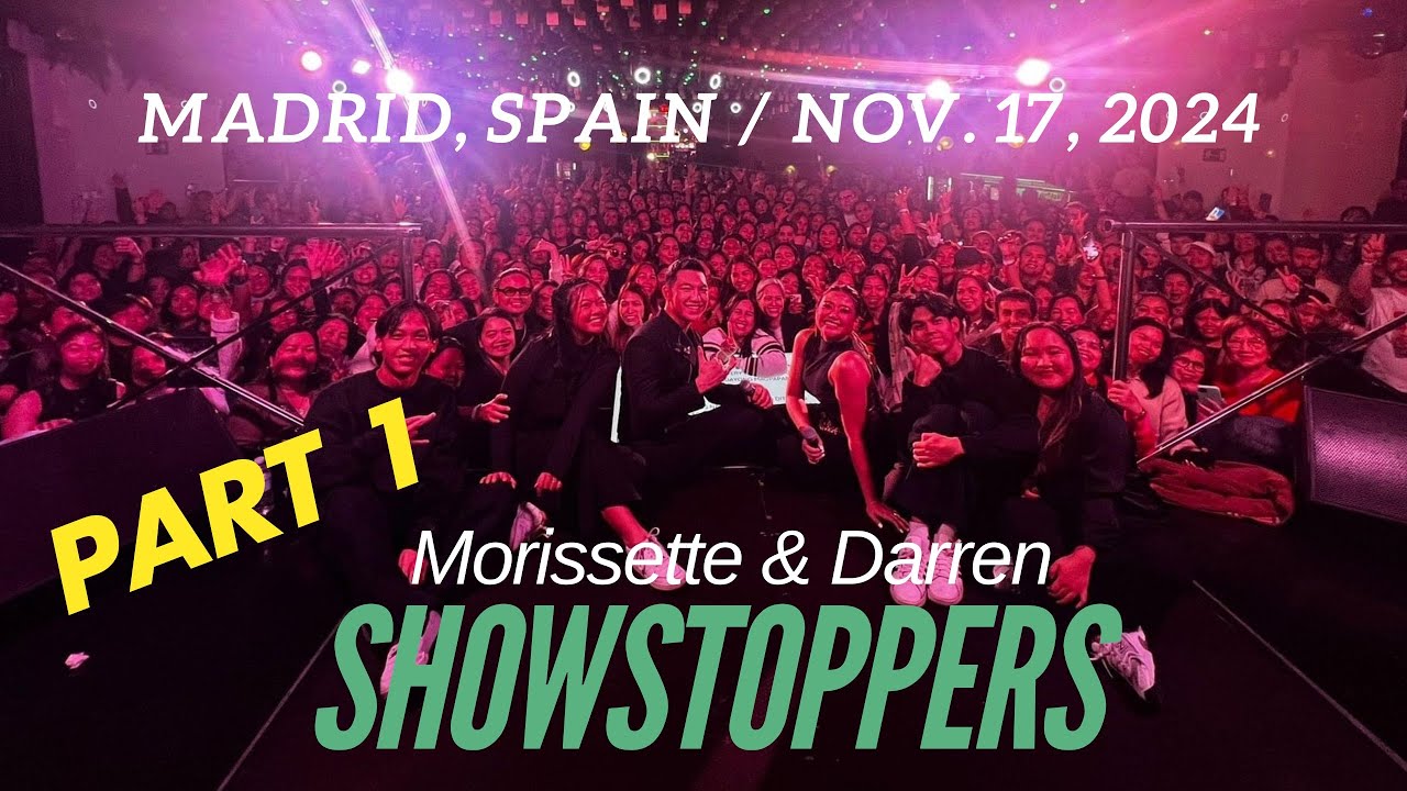 Morissette Amon & Darren Espanto “SHOWSTOPPERS” Concert at Madrid, Spain // November 17, 2024