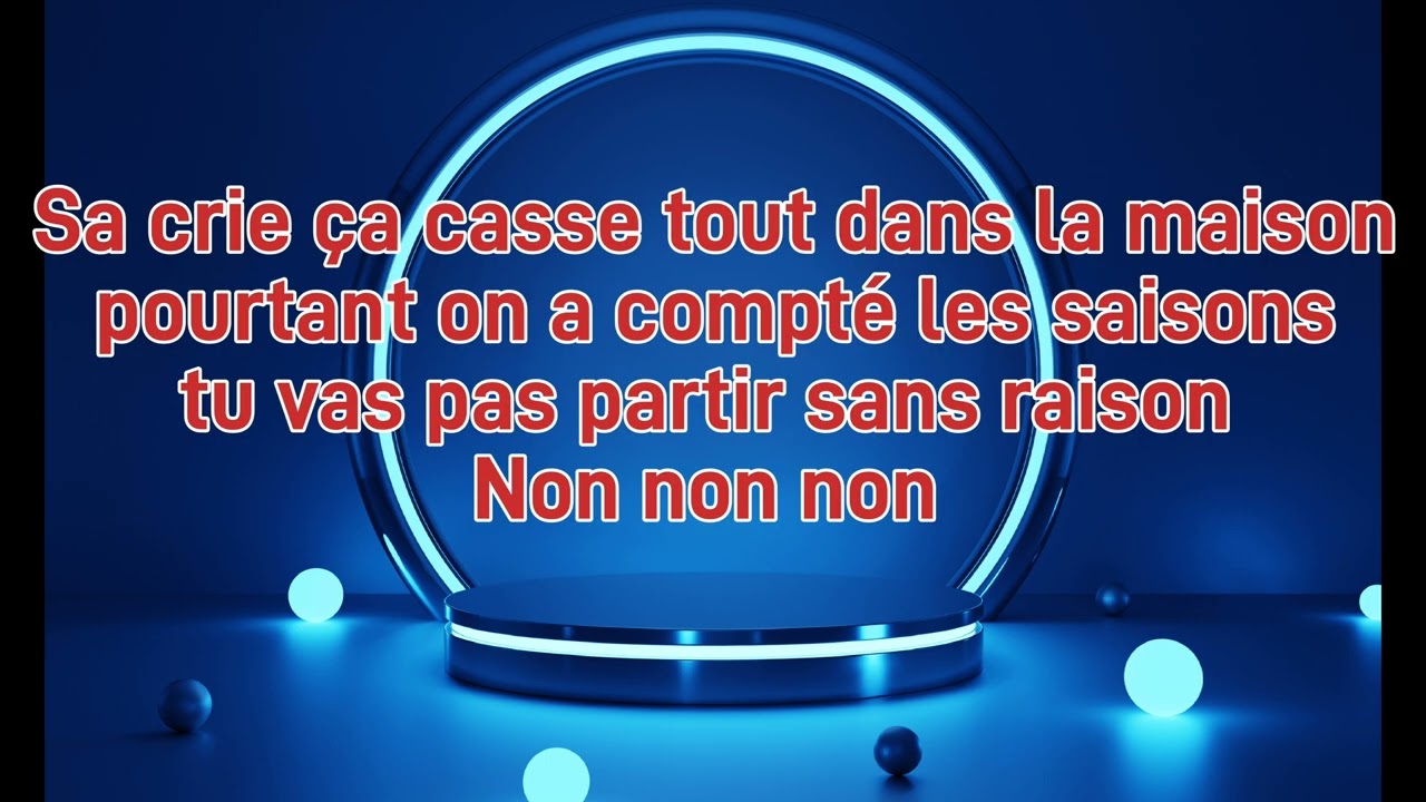 KARAOKÉ MEDLEY SLIMANE - VERSION ORCHESTRE