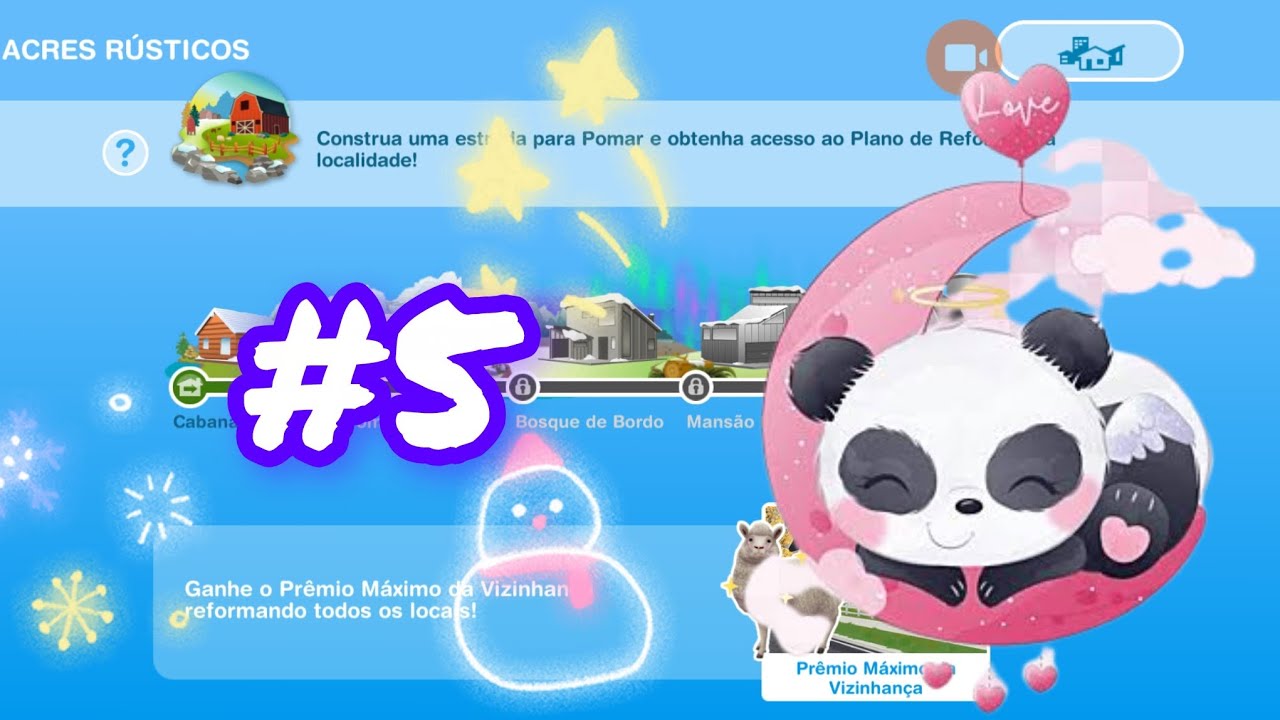 The Sims Freeplay | Parada de Ônibus Monte Rochosos :Acres Rústicos-Fazenda de Laticínios|2026 Pt-br