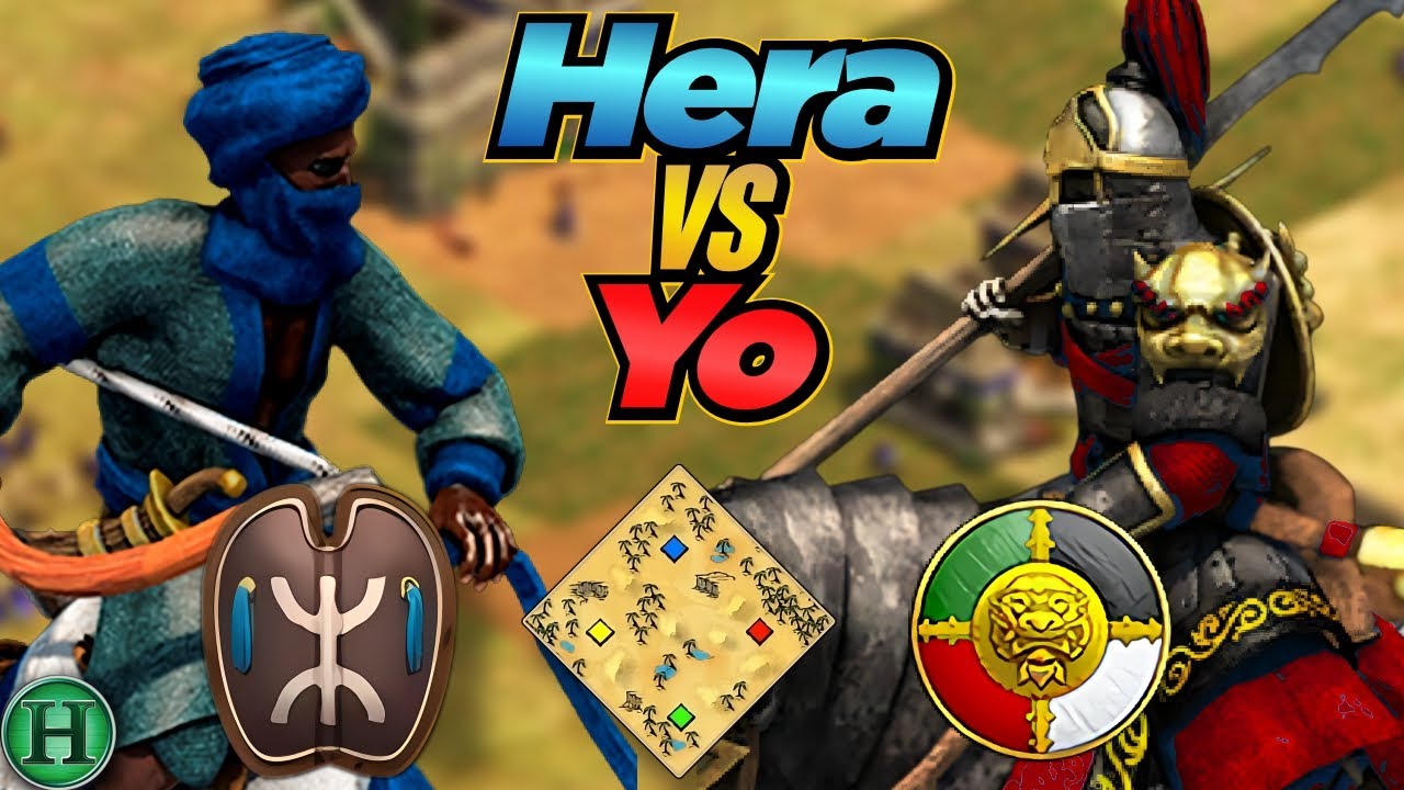 Berbers vs Jurchens | 1v1 Arabia | vs Yo | AoE2