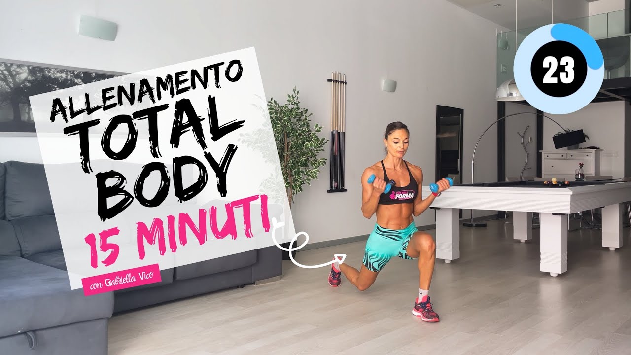 Allenamento Total Body - Esercizi Total Body a casa per rassodare tutto il corpo
