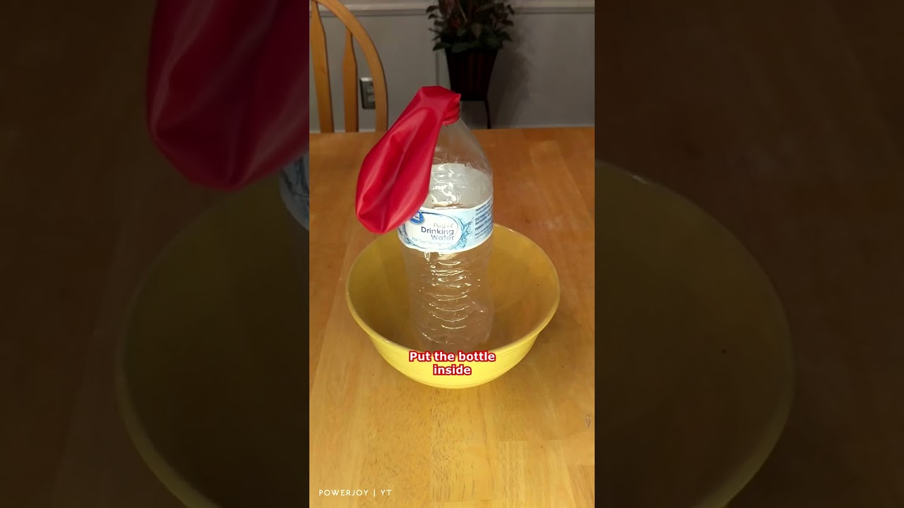 Balloon Expanding With Heat Experiment (Satisfying)