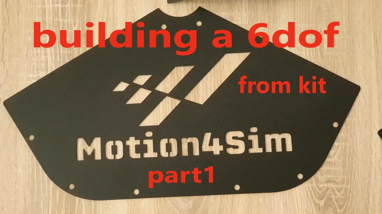 How to build a 6dof motion simulator plattform diy kit