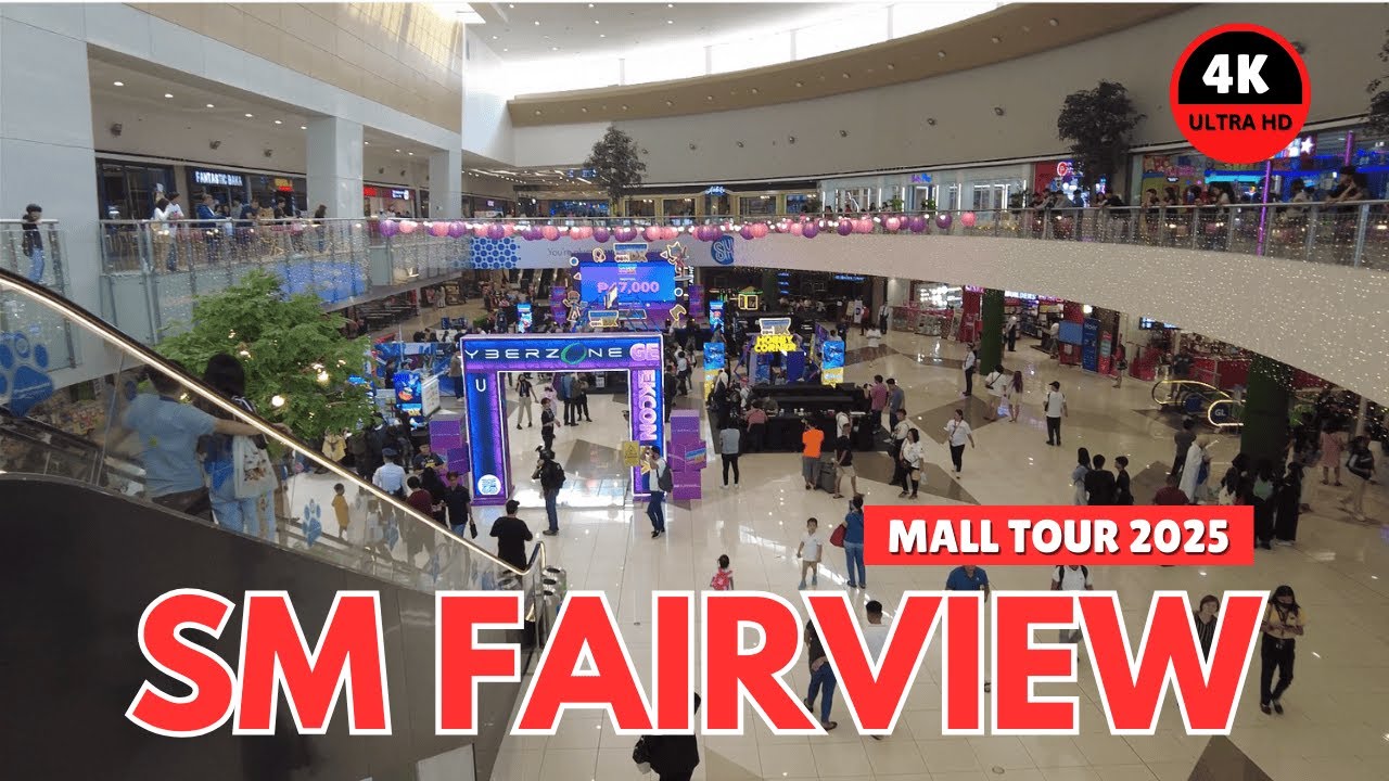 [4K] SM City Fairview Mall Tour 2025 - Quezon City Philippines