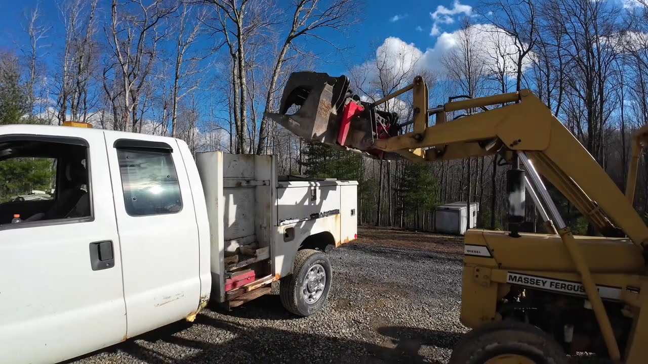 Removing The Old Bed off my Service Truck, Then Modifying a Chassis Cab Bed to Fit