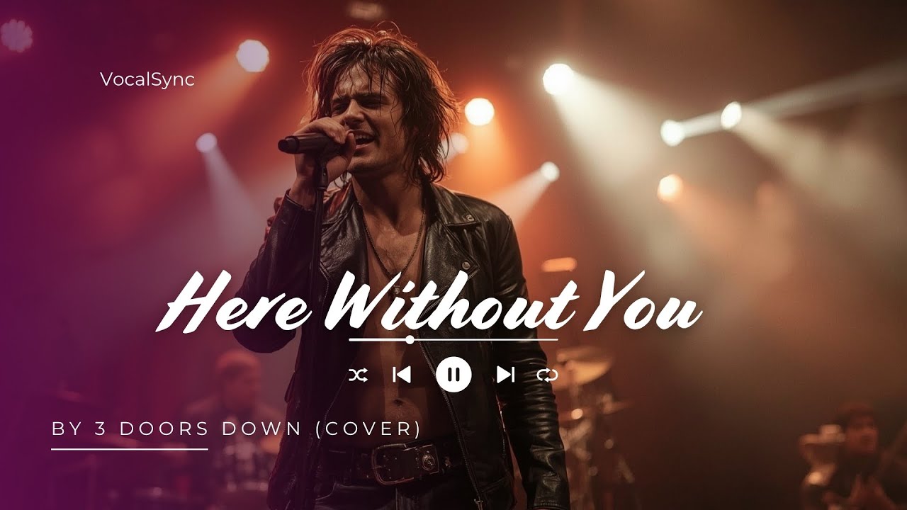 Here Without You &ndash; 3 Doors Down (Hard Rock Cover) 🎤 | Emotional Rock Ballad Revival