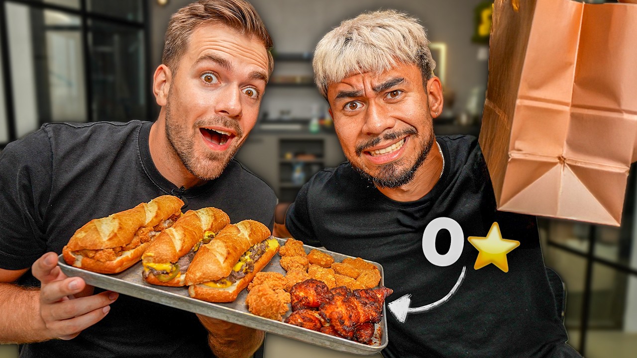 Wir bestellen bei 0⭐️-Restaurants 🤔 (Katastrophe...)
