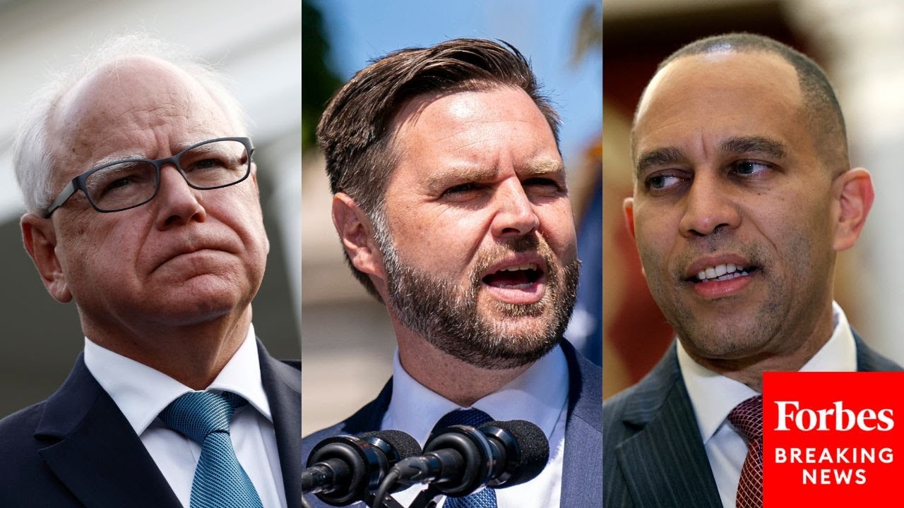 'Who's In Office Matters': Hakeem Jeffries Explains Why The VP Debate Is So Important