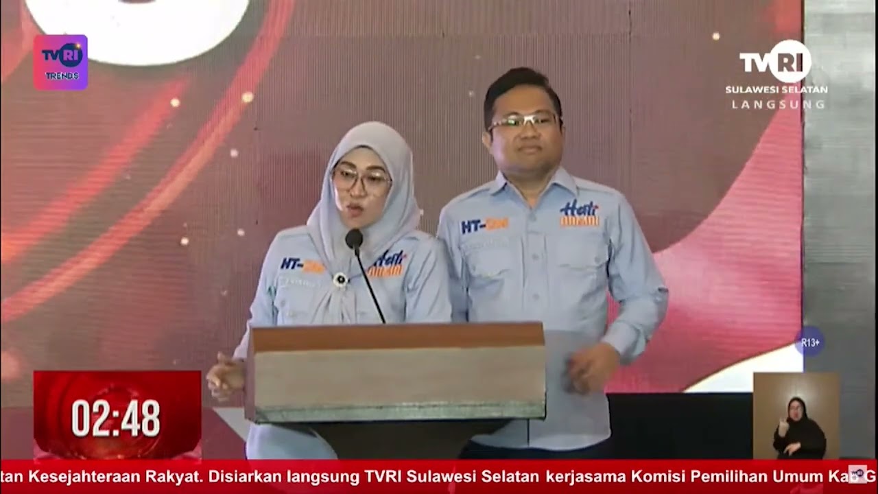 Closing Steatment Pasangan Calon Bupati & Wakil Bupati Gowa No. Urut 2 (Debat Publik 1)