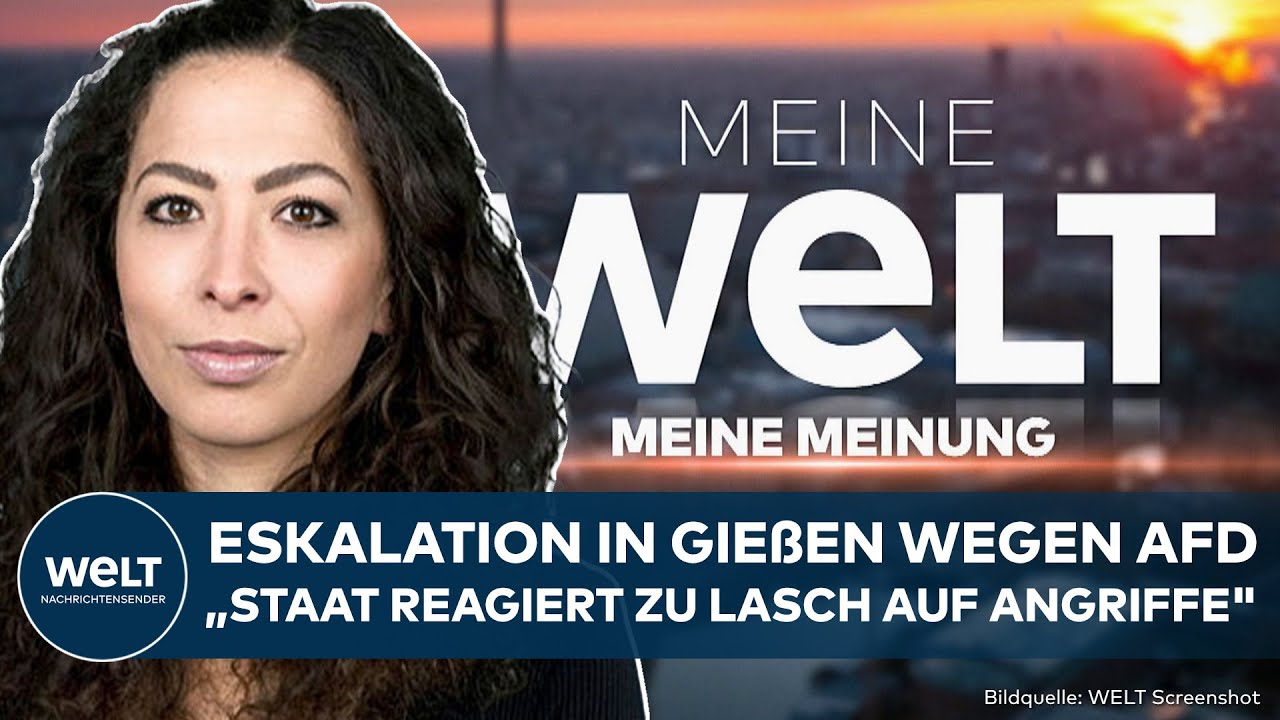 MEINE MEINUNG: Linke Gewalt gegen AfD-Jugend in Gießen! 