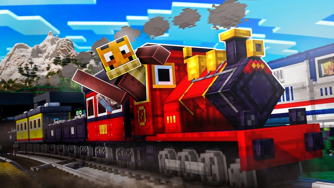 Minecraft, aber mit ZÜGEN