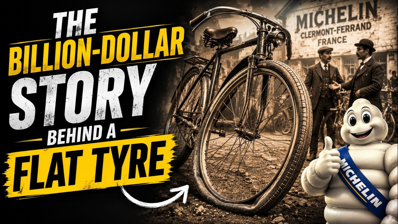 The Billion - Dollar Genius of a Flat Tyre ( Michelin)
