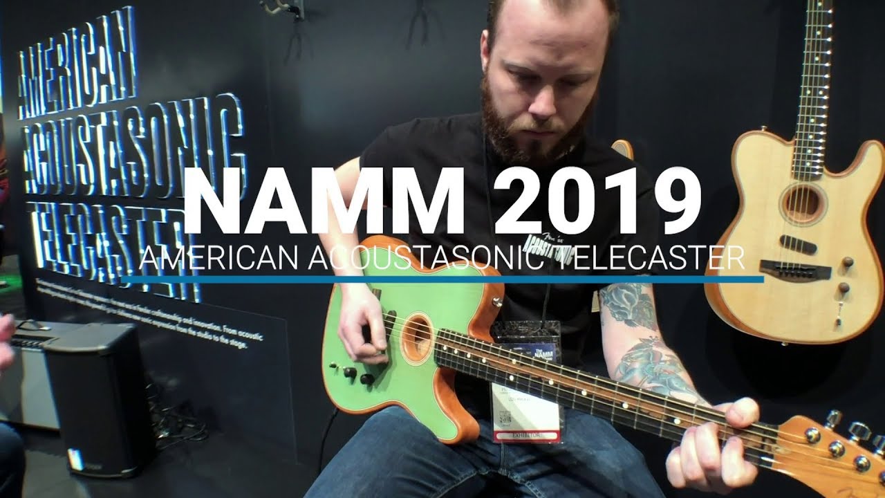 NAMM 2019: Fender American Acoustasonic Telecaster