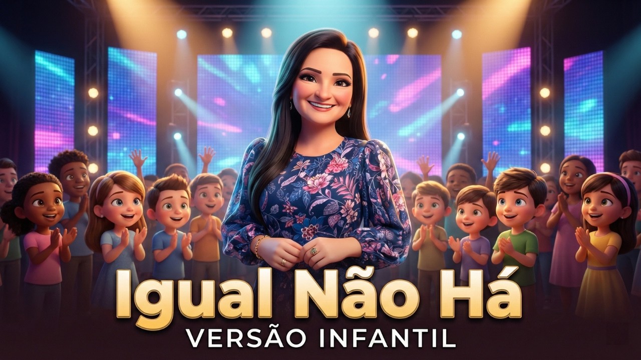 IGUAL NÃO HÁ de LAURIETE | VERSÃO INFANTIL