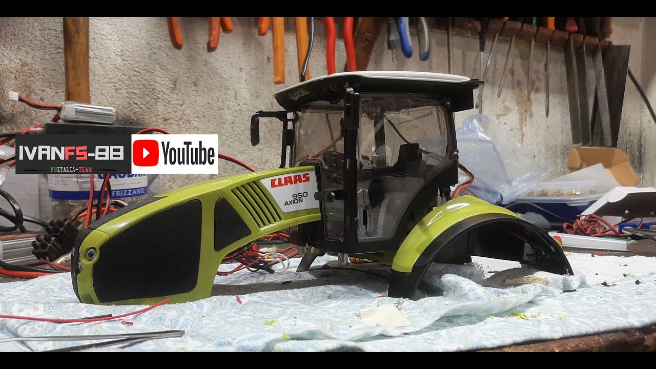 UNBOXING BRM CHASSIS 3000 CONVERSION BRUDER CLAAS AXION 950 RC 1/16 PART 1*  #BRM #CLAAS #BRUDER