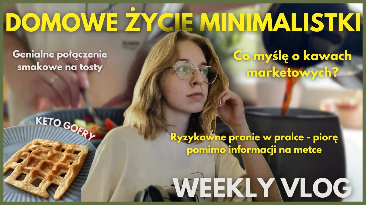 VLOG 🧇 gofry bez cukru / kawa z marketu / mascarpone z pomidorami suszonymi / życie minimalistki