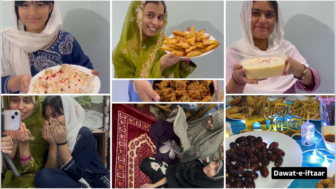 One dish Iftar party || Bahut dino baad sabse mulakat hui || Ramzan ki Raunak or apno ka saath ||