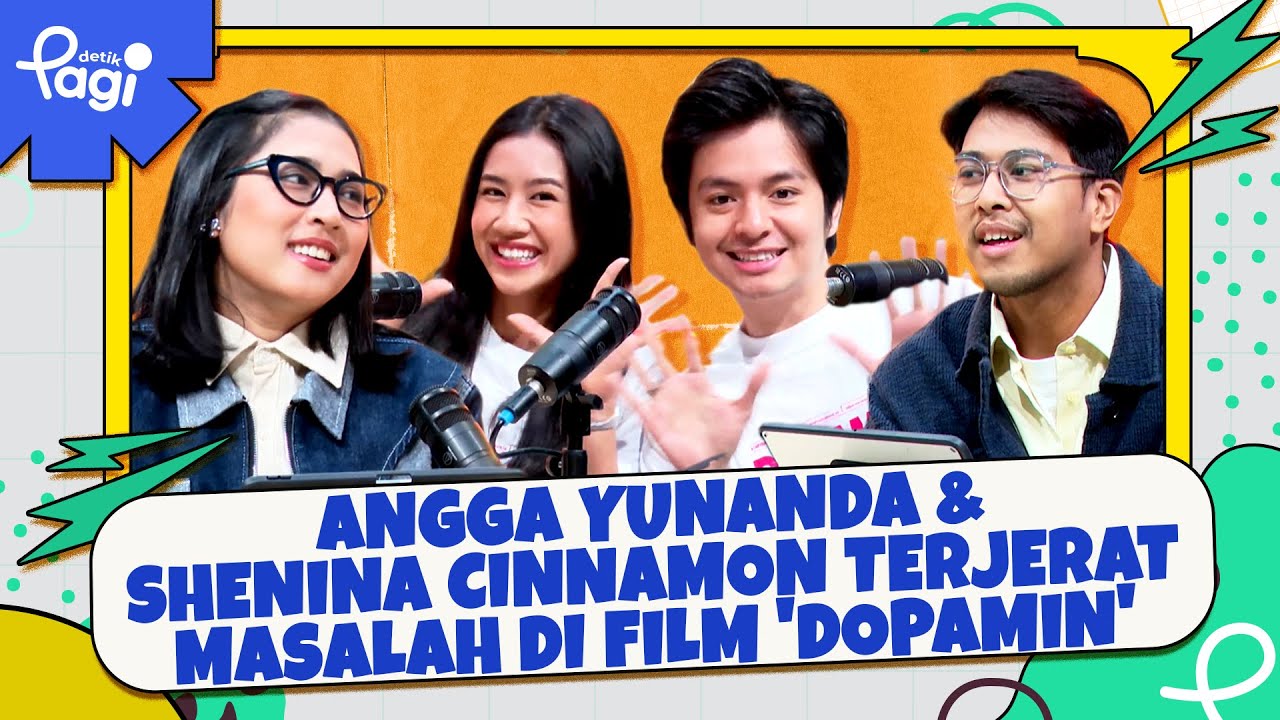 CELATUK SINEMA: Angga Yunanda & Shenina Cinnamon Terjerat Masalahdi Film 'Dopamin'