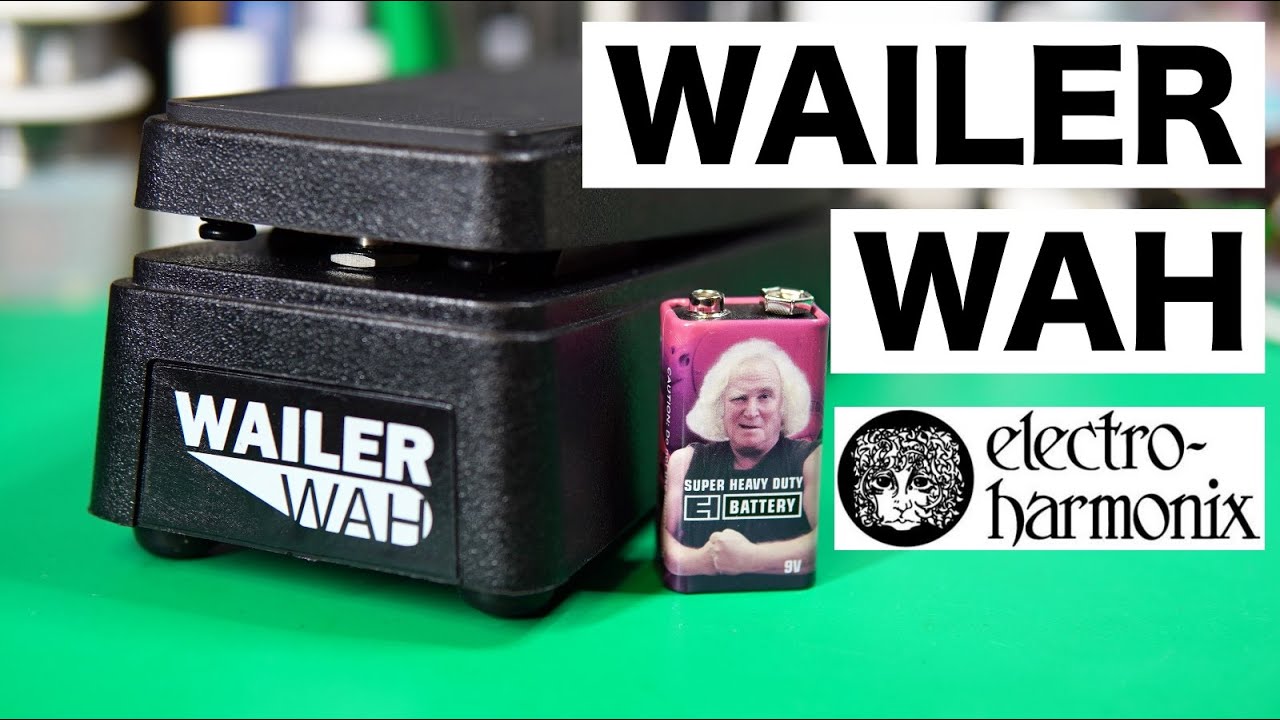 【ジャンク修理】electro-harmonix WAILERWAH。エレハモの軽量ワウペダル。エフェクト時に音出ず。