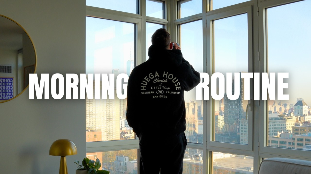 NYC VLOG: productive morning routine as a 29 year old entrepreneur in New York City