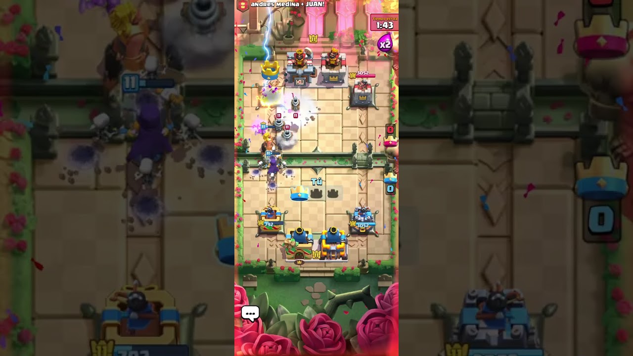 Jugando clash royale parte 3