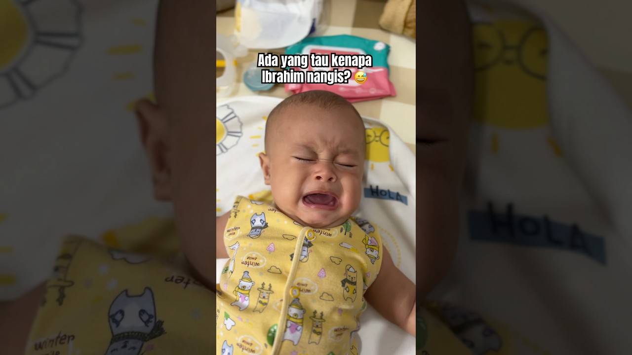 Heran deh kenapa nangis dek #bayi #bayinangis #baby