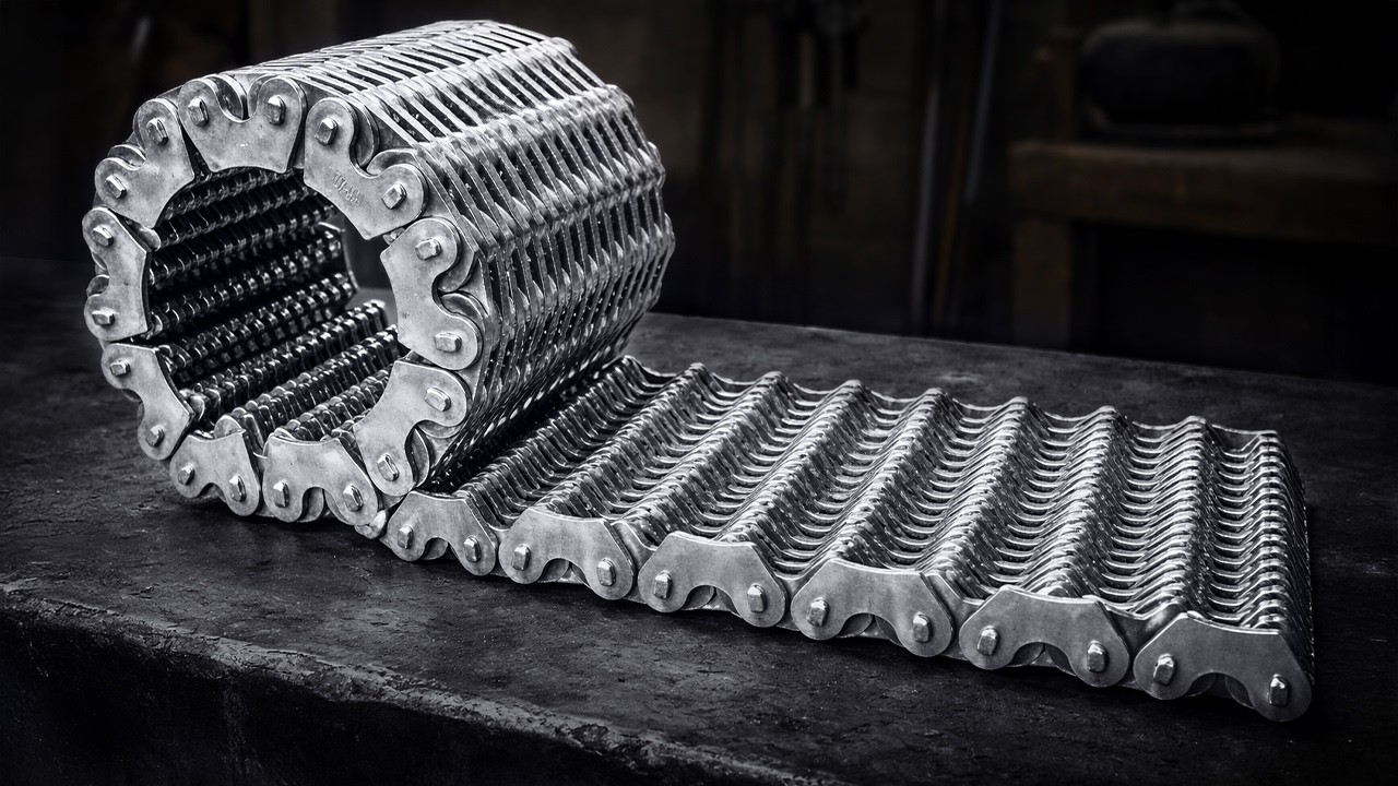Forging a Damascus Hunting Knife from a Steel Chain