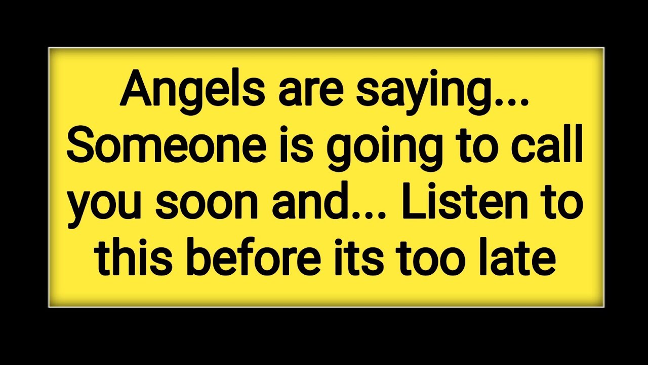 11:11💌Angels are saying, Someone is going to call you and... Angels Message✝️@GodsMercy1111
