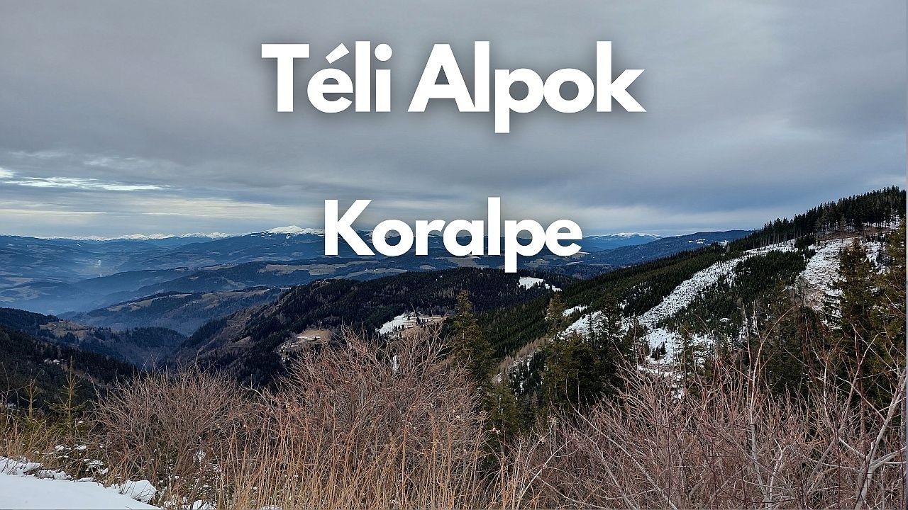 Téli túra az Alpokban - Koralpe