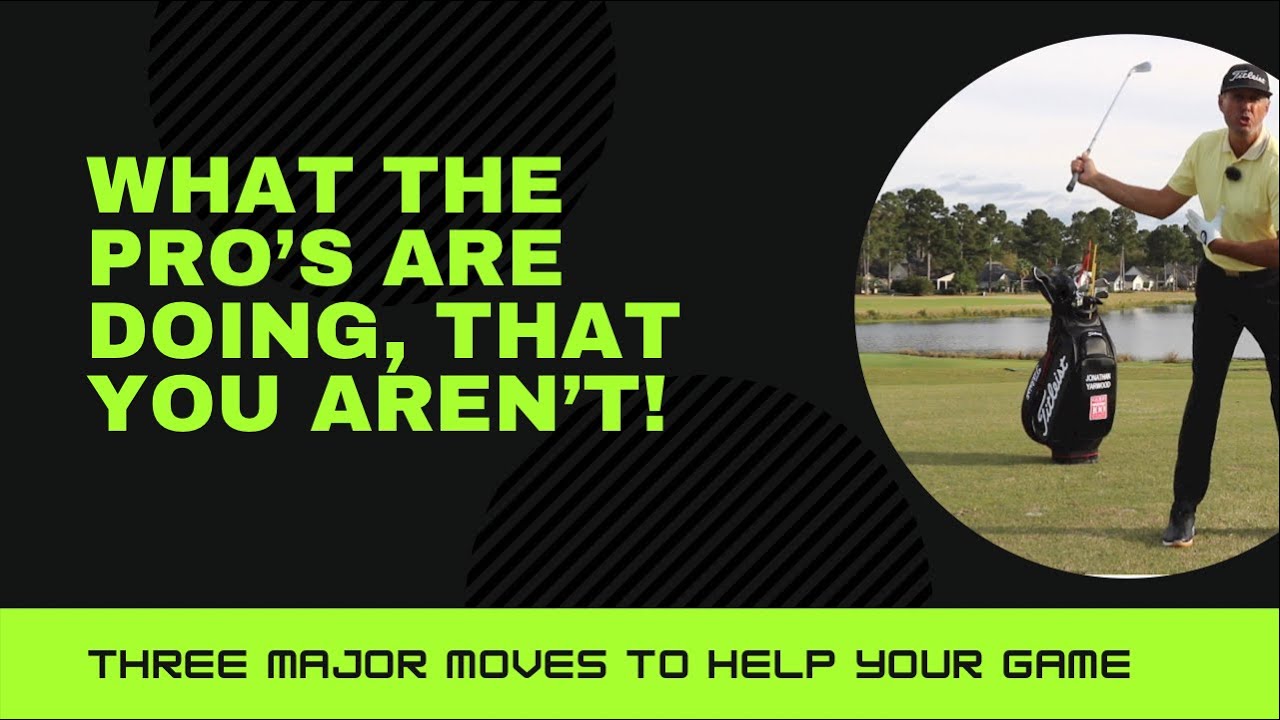 Golf swing tour player moves you are not doing!