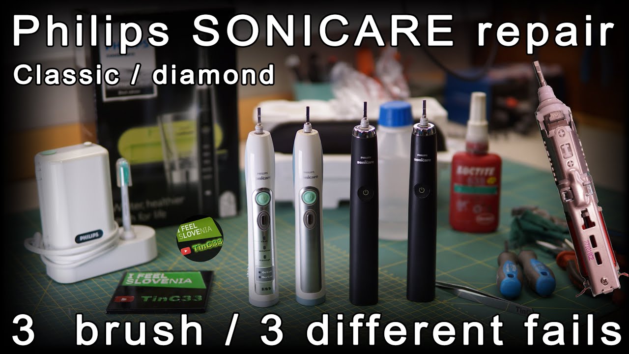 How to: Philips SONICARE Repair [3 brush / 3 different fails]