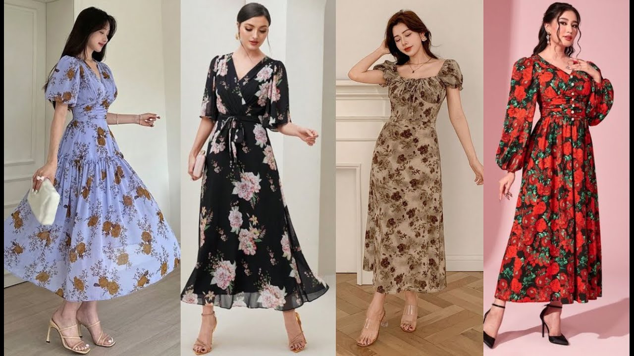 Elegant And Sophisticated Summer Dresses Trends 2026| Latest Floral Dresses & Outfits&rdquo;