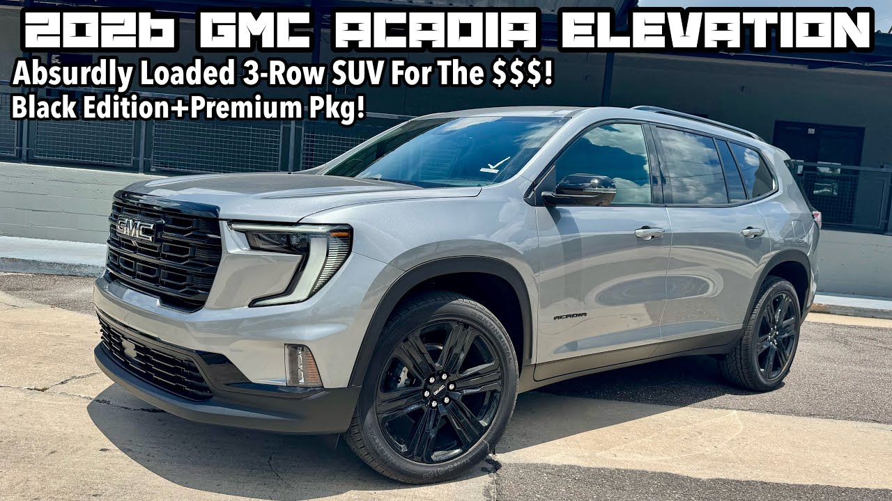 2026 GMC Acadia Elevation: TEST DRIVE+FULL REVIEW