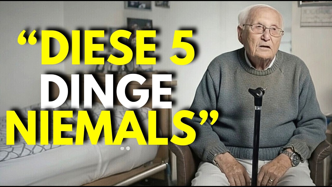Ich bin 98 Jahre alt – Diese 5 Dinge habe ich nach 60 NIEMALS getan