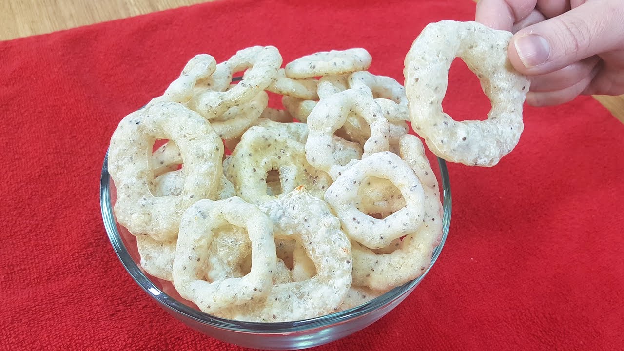 Delícia CROCANTE Sem Óleo, Sem Trigo e Poucos Ingredientes -  Gostinho de infância!