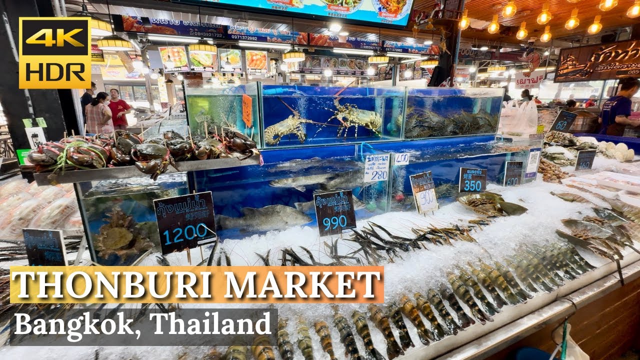 [BANGKOK] Thonburi Market Place (吞武里市场 トンブリ生鮮市場 톤부리 시장) 