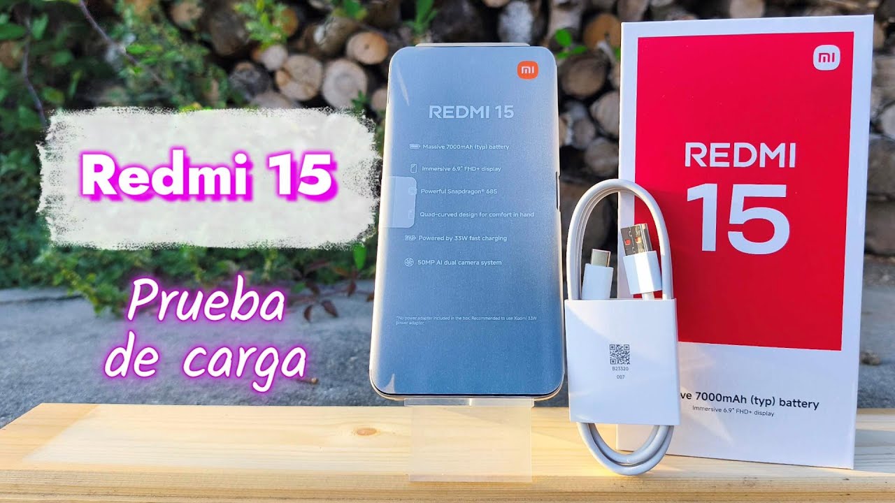 Redmi 15 4G Prueba de carga - Charge test ⚡🔌 #redmi15 #redmi15bateria #redmi15cargarapida