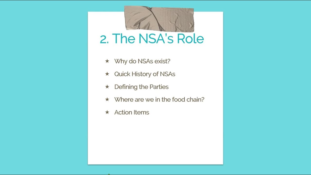 No. 2 - NOTARY SIGNING AGENT COURSE -  - WHY DO NSAs EXIST?  Subscribe!