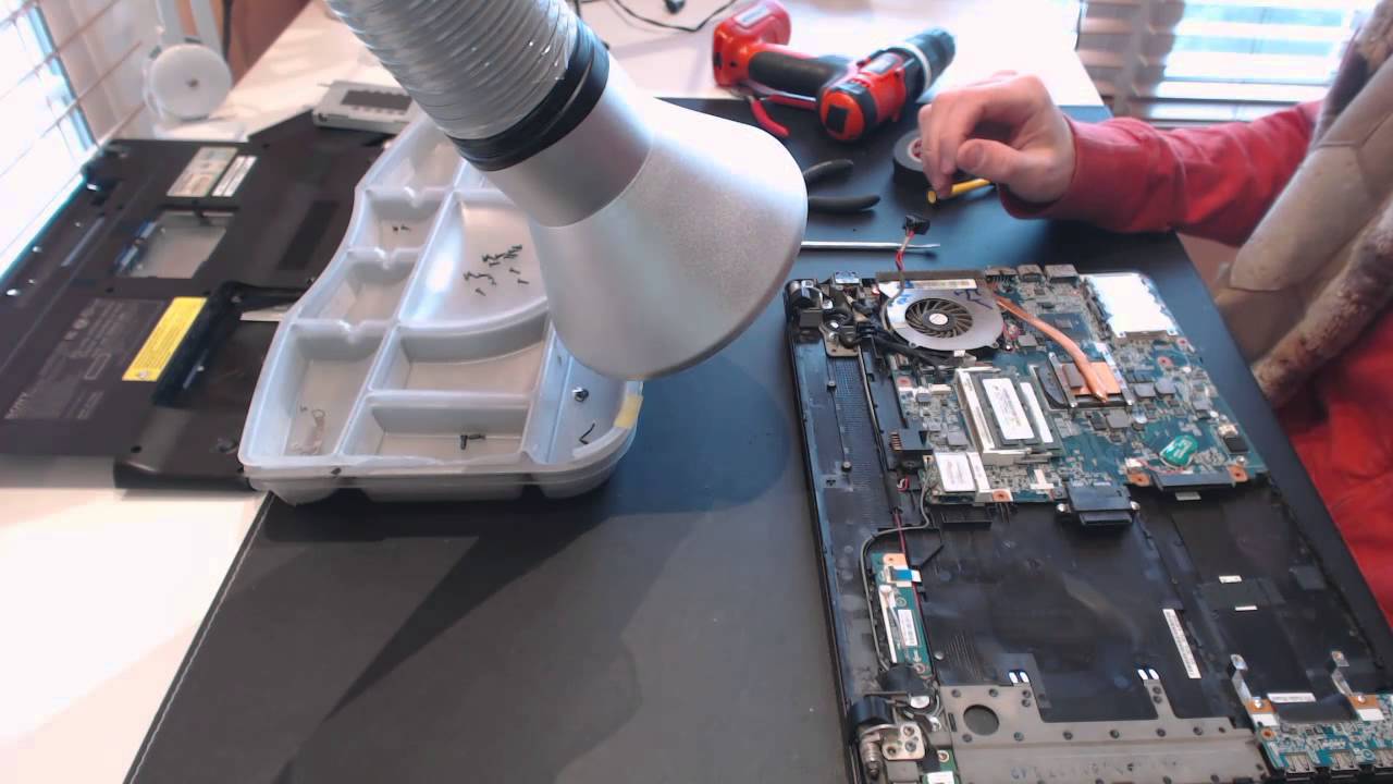 sony vaio pcg-71312l vpceb15fm Laptop Power Jack Repair broken socket input port connector fix