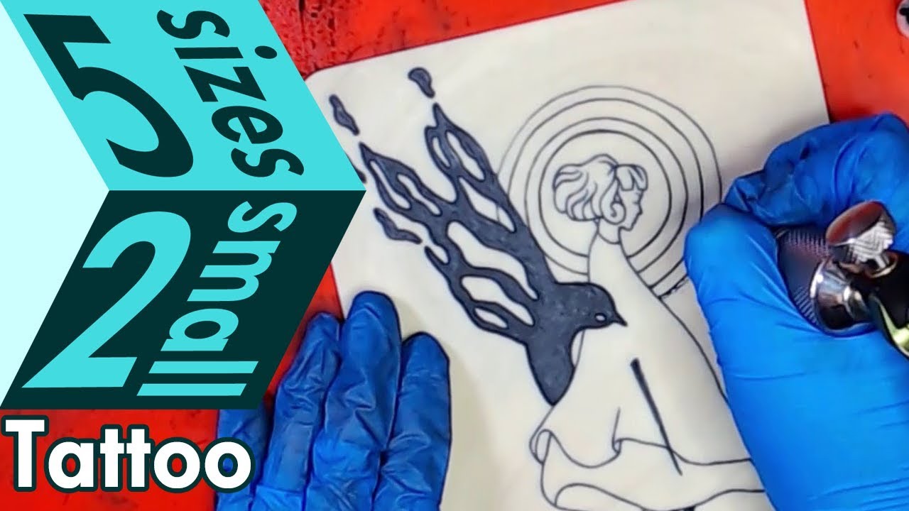 Gris Video Game Fan Art - Time Lapse Tattoo Practice