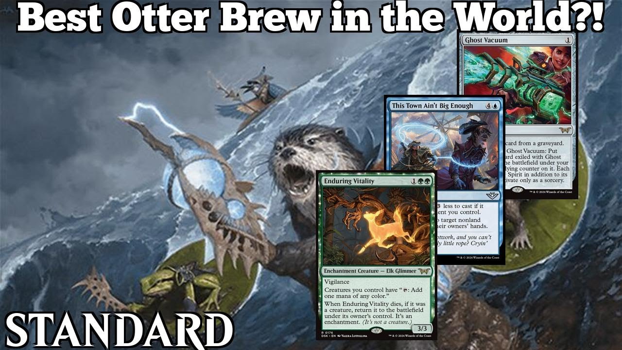 Best Otter Brew in the World?! | Temur Otters | DSK Standard Bo3 | Mythic Rank | MTG Arena
