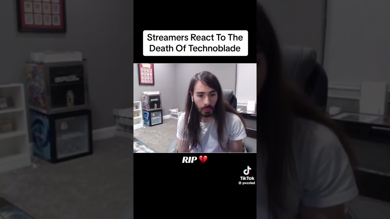 streamers react to the death of technoblade 💔