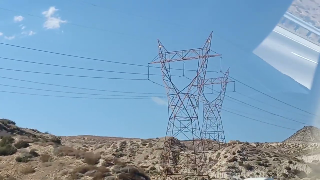 Power Lines During Trip California Part 41 (Southern California)
