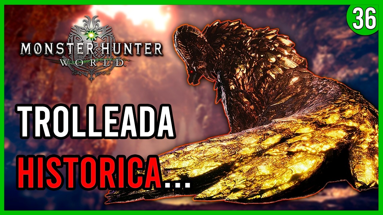 LA REINA DE ORO: KULVE TAROTH ARCHICURTIDA -  MONSTER HUNTER WORLD GAMEPLAY