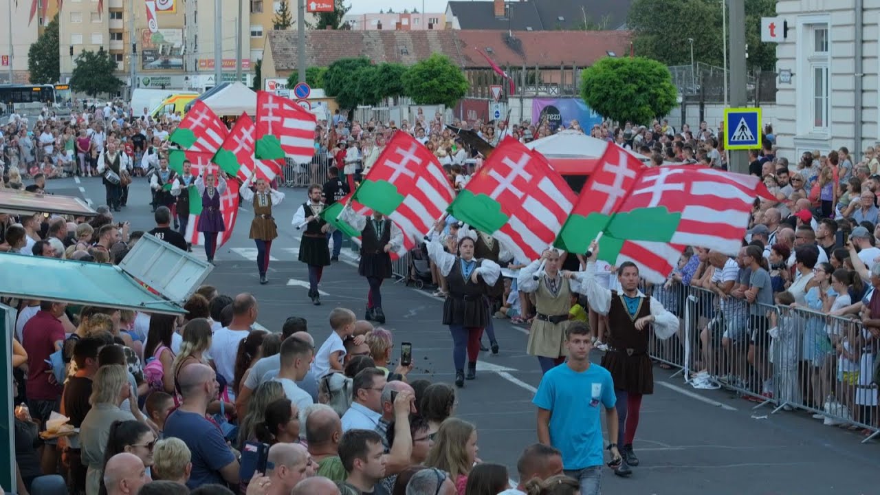Jelmezes felvonulás a Savaria Történelmi Karneválon - 2023.08.26.