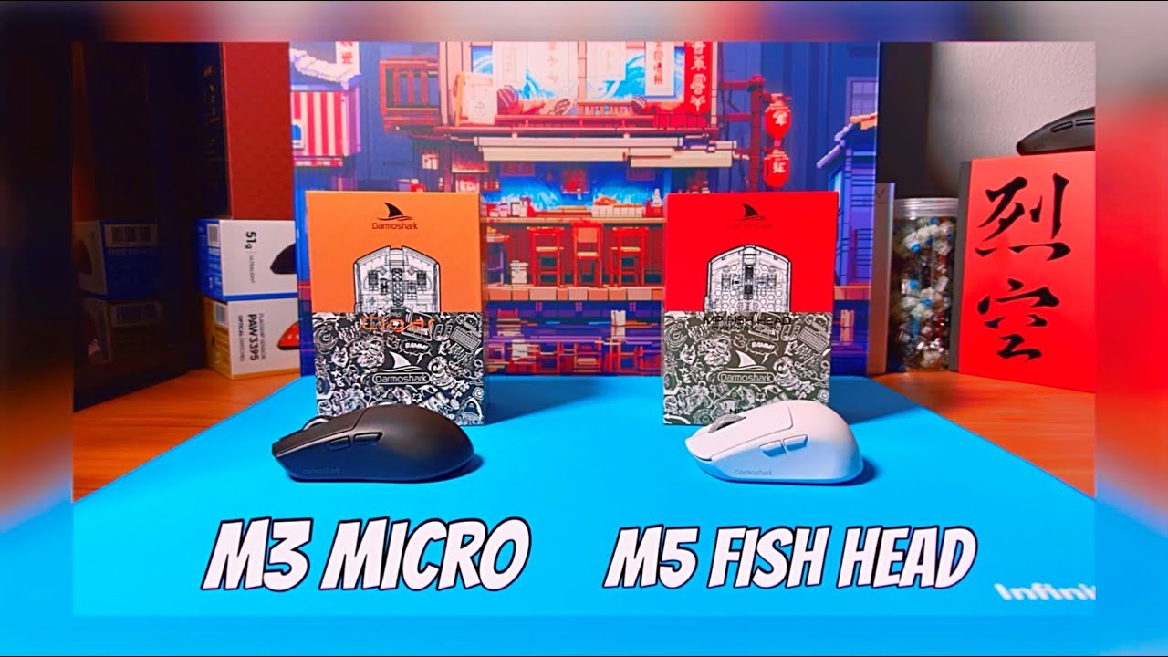 NEW Darmoshark Fingertip Mice!! (Full Review)