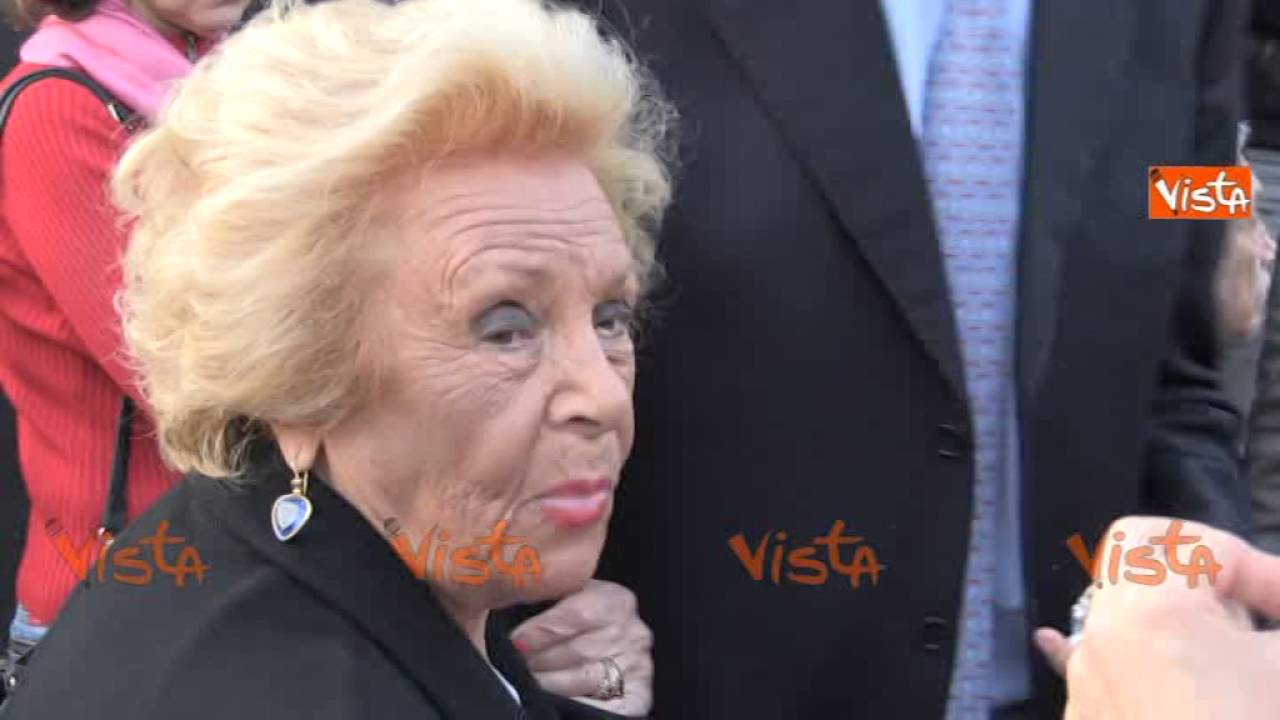 ASSUNTA ALMIRANTE AL PINCIO PER LA CAMPAGNA ELETTORALE DI GIORGIA MELONI